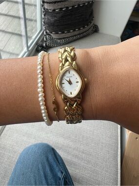 Pulsar Gold-Tone Women's Link Bracelet Watch